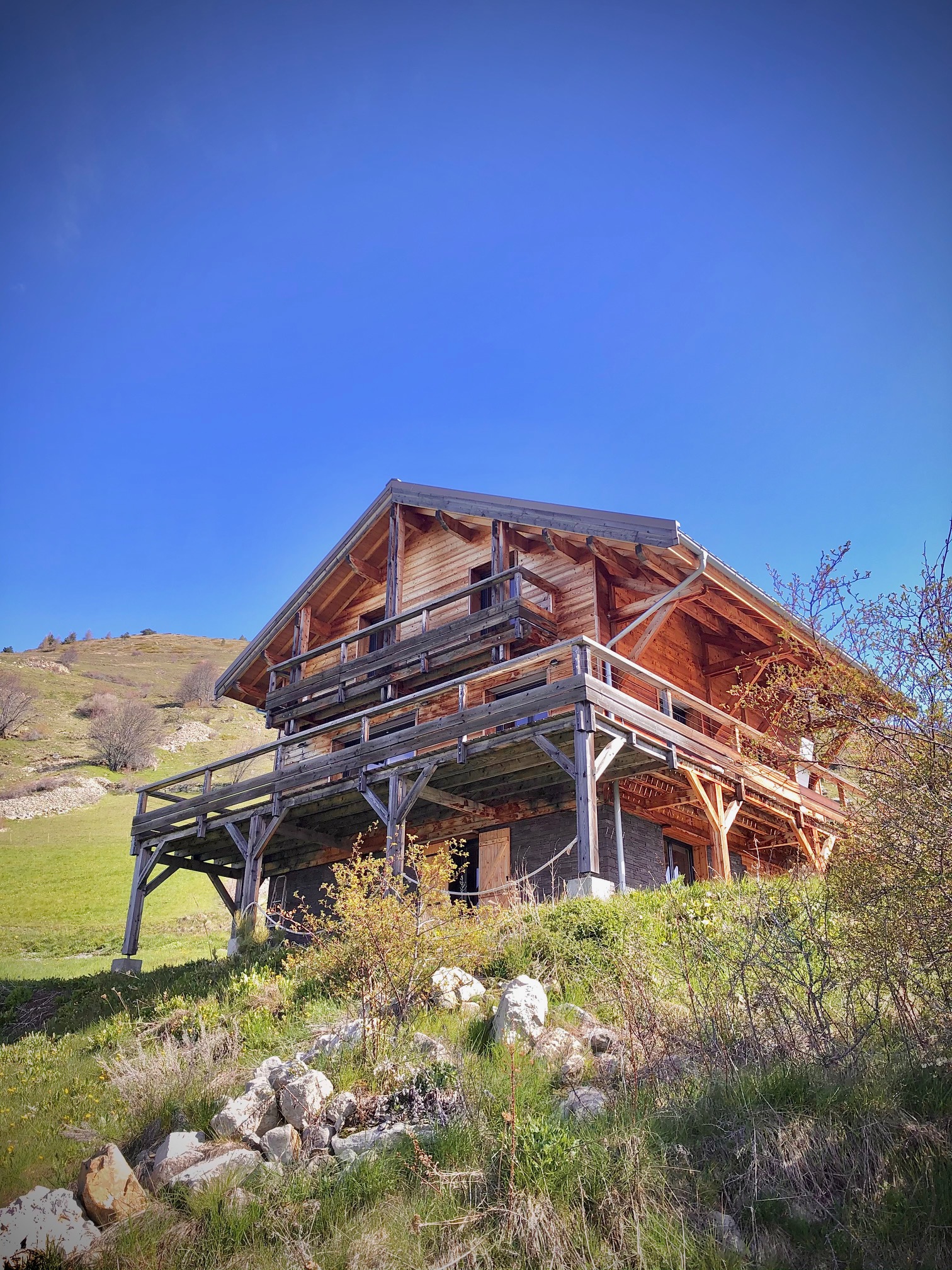 Chalet La Grande Ourse en été