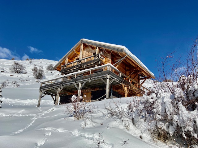 Chalet La Grande Ourse en hiver